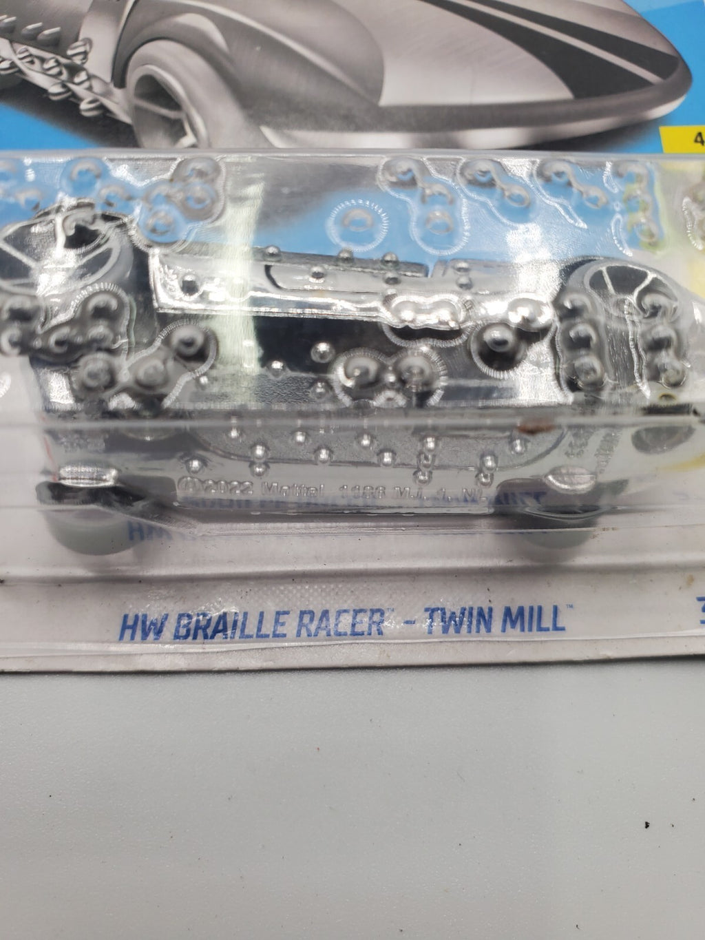 Hot Wheels HW Braille Racer Twin Mill, Experimotors 4/5 [Silver] 85/250