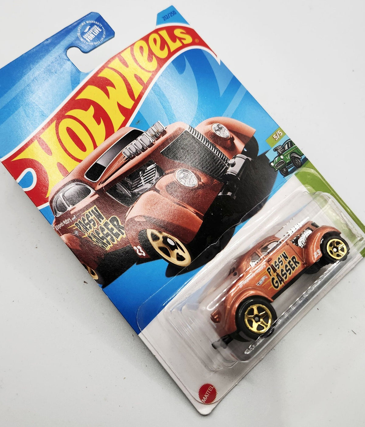 2023 HOT WHEELS PASS'N GASSER ~ '37 FORD COUPE, HW GASSERS #5/5, NEW ON BLISTER