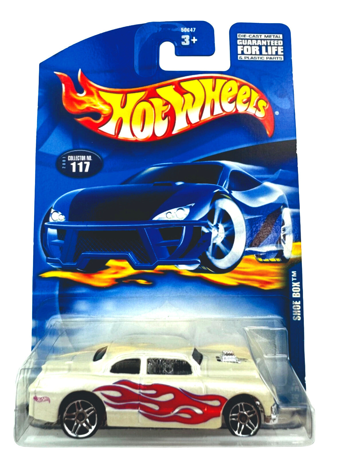 Hot Wheels Collector No. 117 Shoebox  2001 NEW ON BLISTER CARD !!