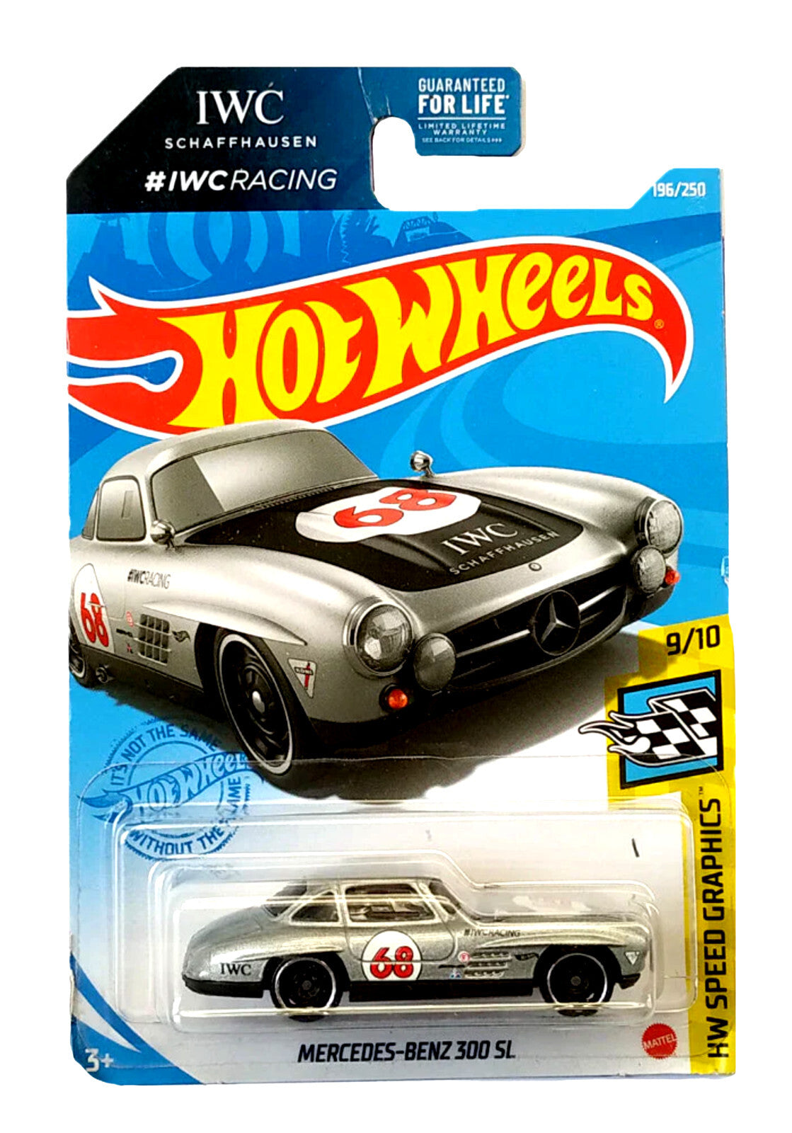 'Mercedes-Benz 300 SL - By #lWCRacing...2021 Hot Wheels NEW ON BLISTER !!