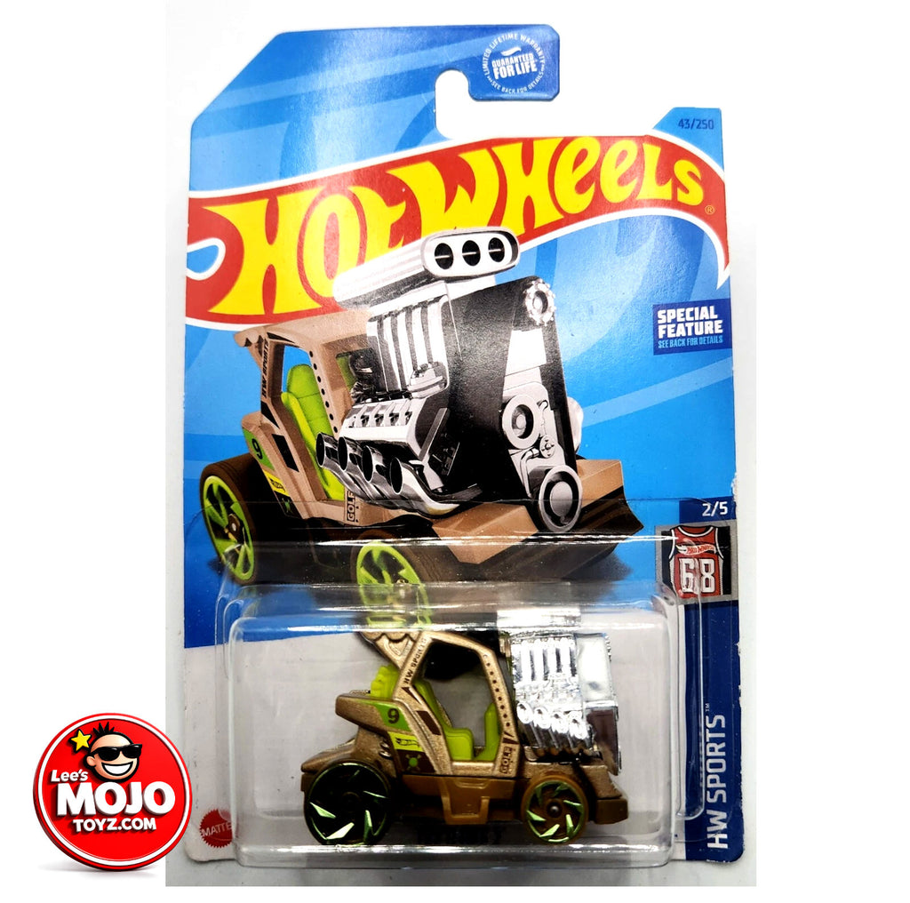 Hot Wheels Tee’d Off 2 Custom Green Golf Cart Diecast Sealed NEW IN BOX