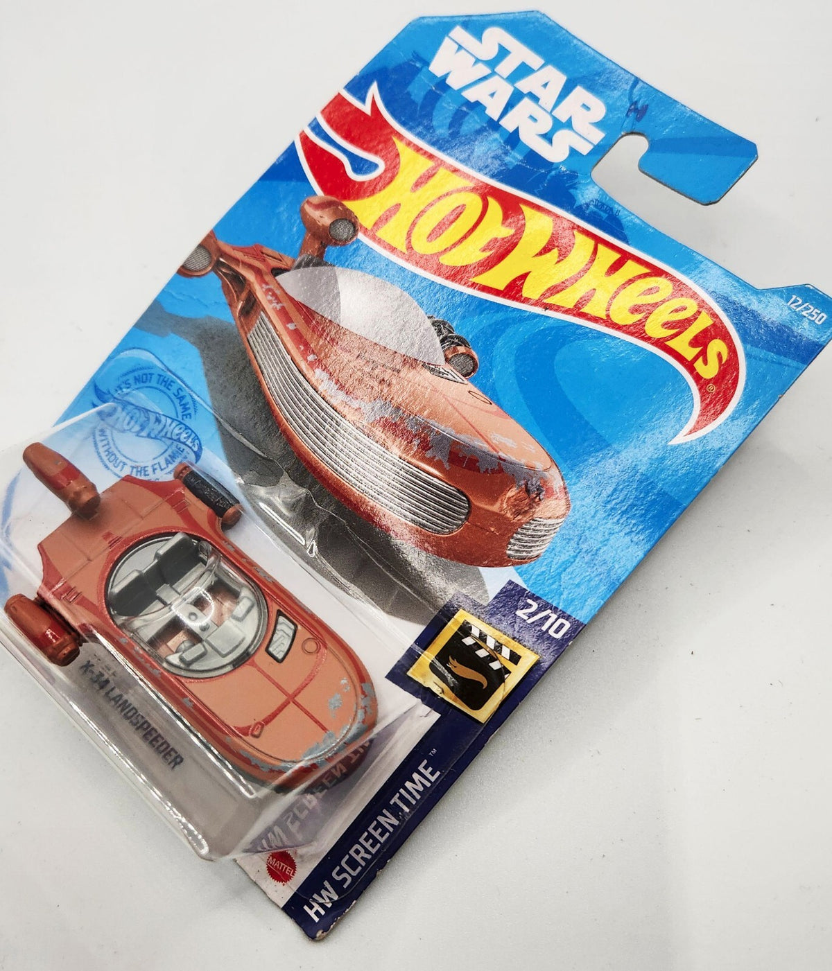 Hot Wheels StarWars X-34 Landspeeder New on Blister FREE SHIPPNG !!