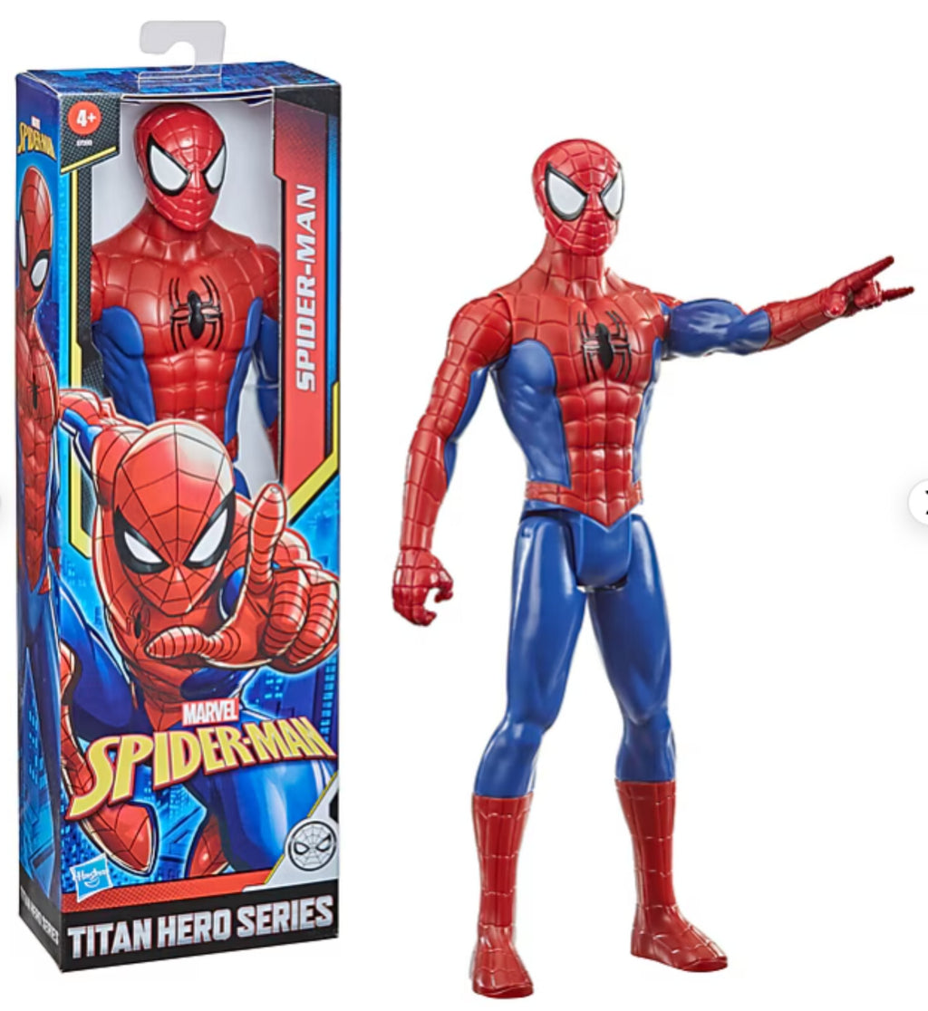 Hasbro Titan Hero Marvel Spider-Man Red/Blue Suit (2021) 12" FX Compatible E7333