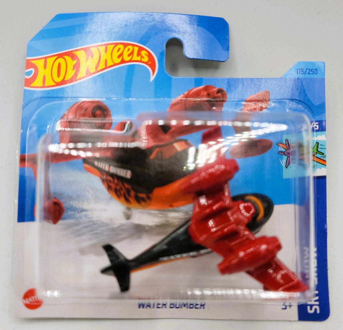 Hot Wheels Water Bomber Short Card NEW ON BLISTER CARD
