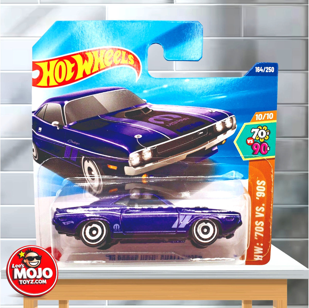 2025 Hot Wheels Dodge Hemi Challenger Purple -SHORT CARD New on Blister Card !!