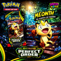 Pokémon Perfect Order "Meowth" TCG Booster Pack New Sealed FREE SHIPPING !!