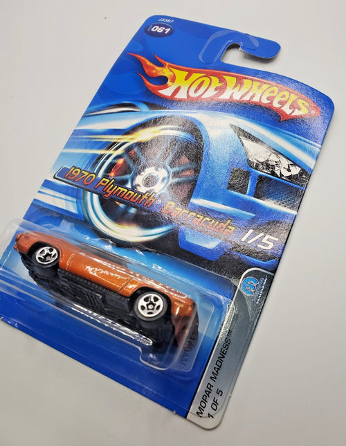 70 Plymouth Barracuda - HW Roadsters - new on Blister Card !!