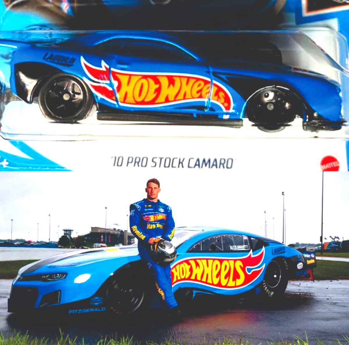 🔥 2020 Hot Wheels HW Race Team Alex Laughlin '10 Pro Stock Camaro #250🔥