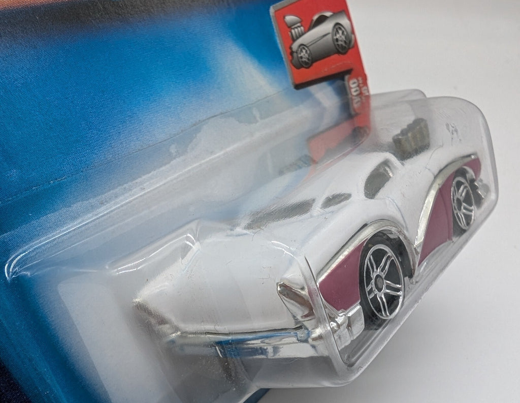 Hot Wheels 2004 First Editions 6/100 'Tooned Two 2 Go 2004 #006 White/Purple