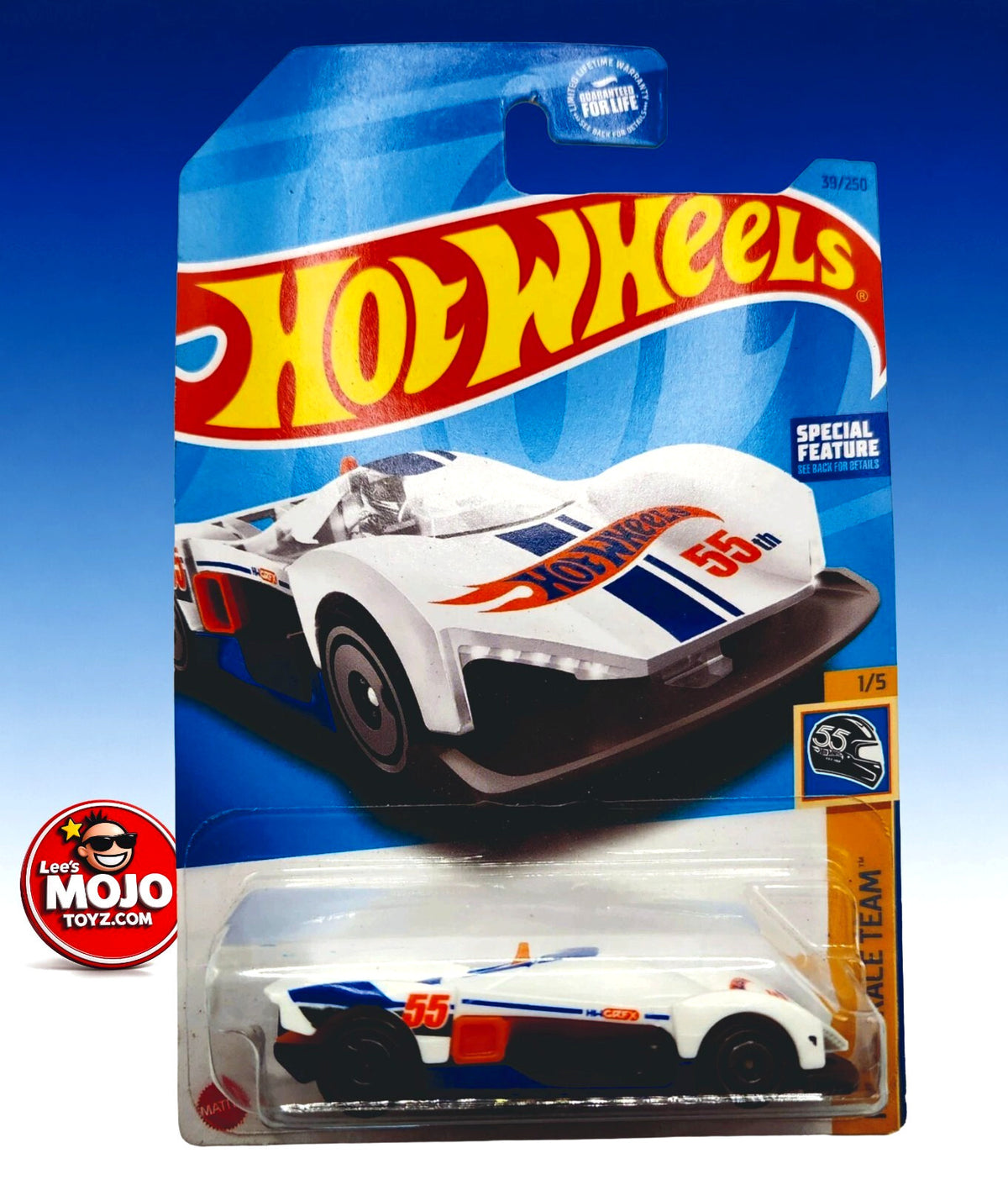 Hot Wheels Turbine Sublime White HW 55 Race Team 2023 NEW IN PACKAGE