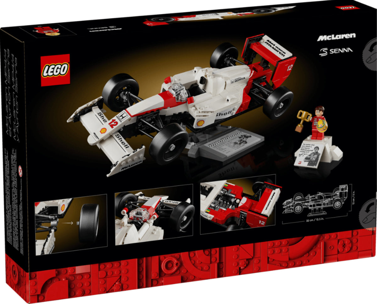 LEGO Icons: Mclaren Mp4/4 & Ayrton Senna #10330 New in Box !!