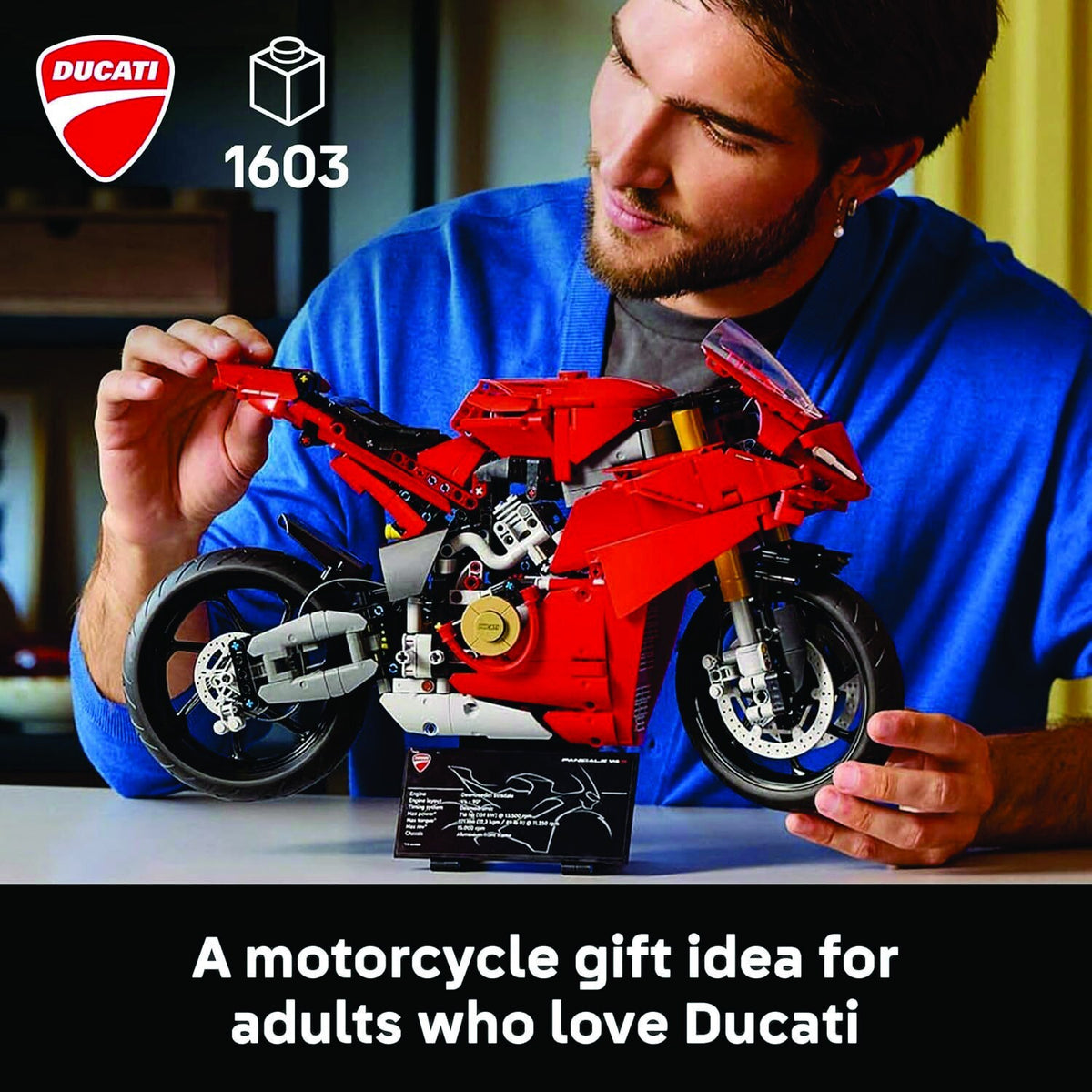 LEGO TECHNIC: Ducati Panigale V4 S Motorcycle (42202) NEW IN UN-OPENED BOX !!