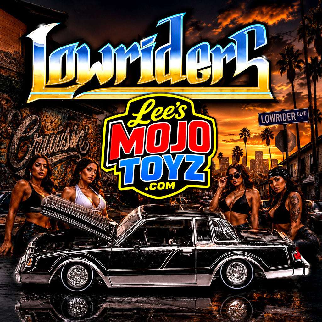 Lowriders 1987 BUICK REGAL LIMITED 1/64 DIECAST BLACK 31500-MJS69 M2 MACHINES