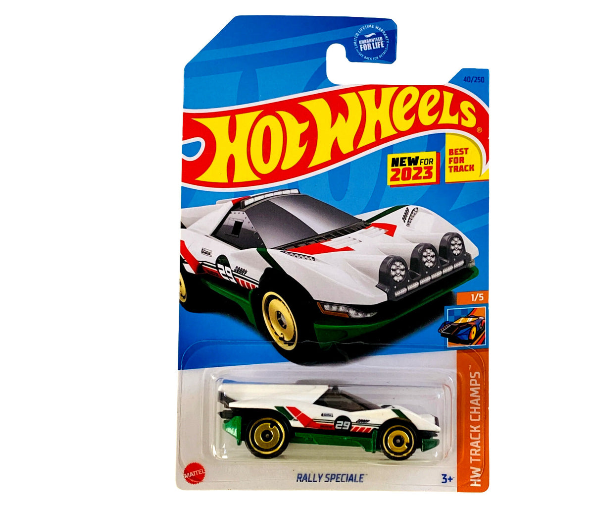 Hot Wheels Rally Speciale (2023 Series Recolor) NEW ON BLISTER !!