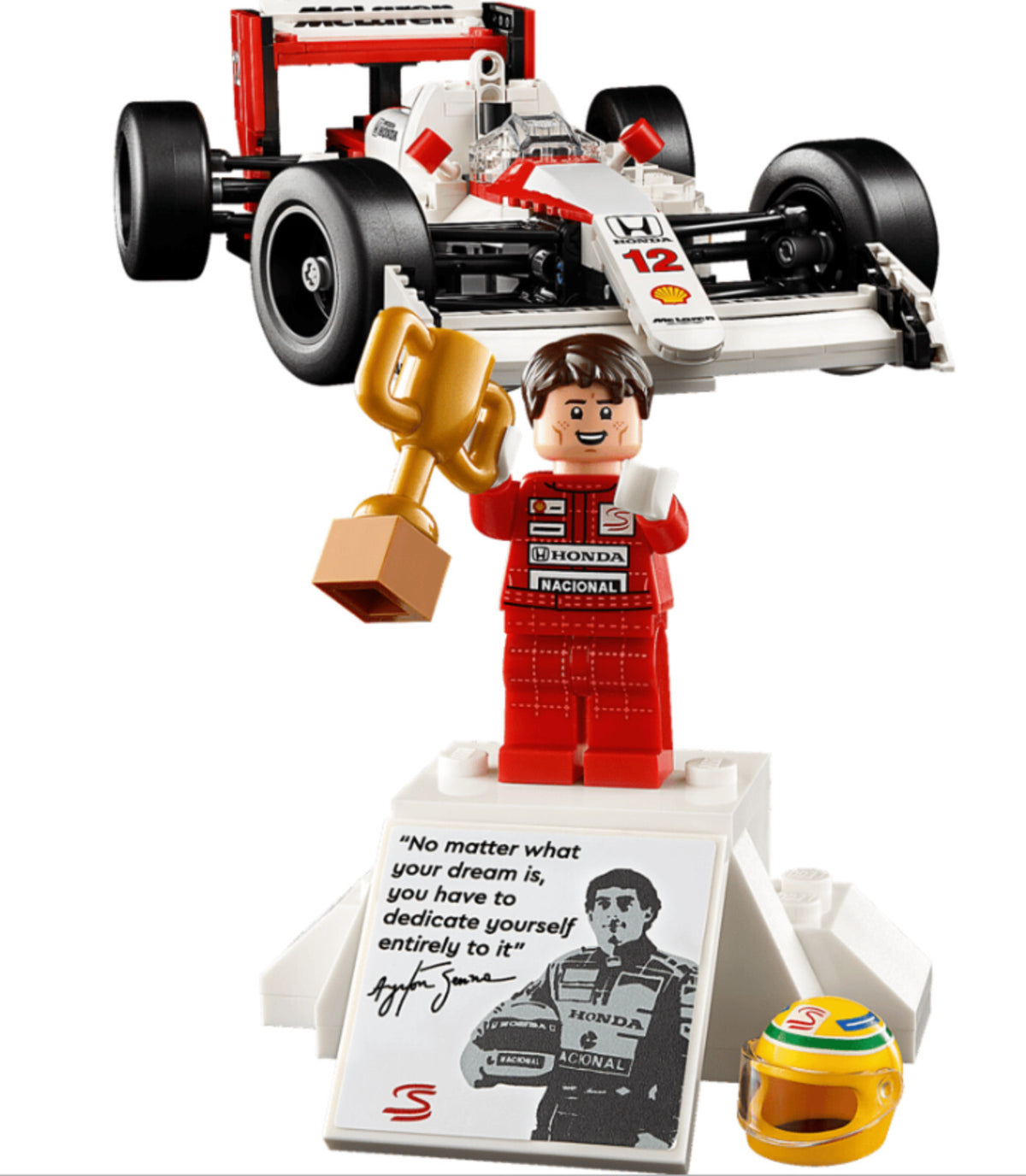 LEGO Icons: Mclaren Mp4/4 & Ayrton Senna #10330 New in Box !!
