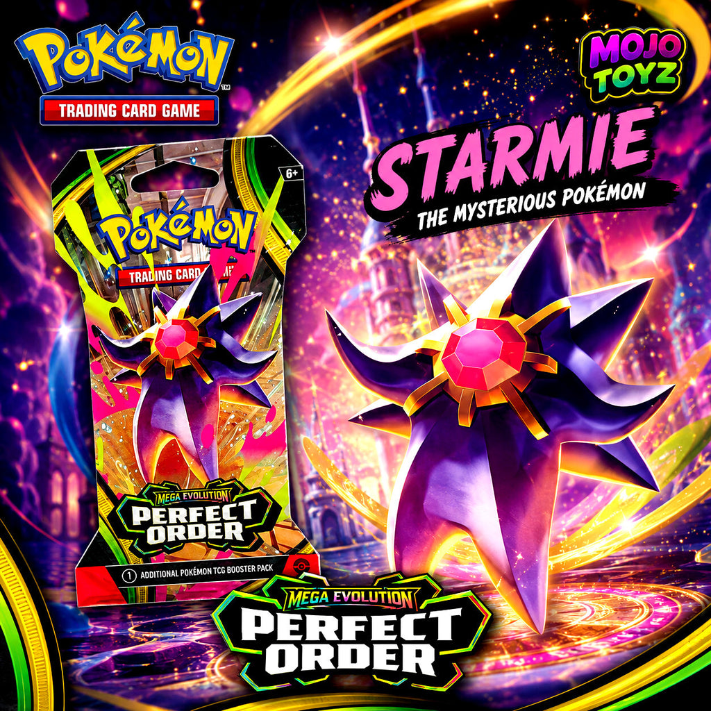 Pokémon Perfect Order "Starmie" TCG Booster Pack New Sealed FREE SHIPPING !!