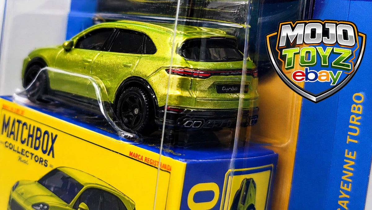 Matchbox Collectors 7/20 Porsche Cayenne Turbo HVW10 Green NEW ON BLISTER