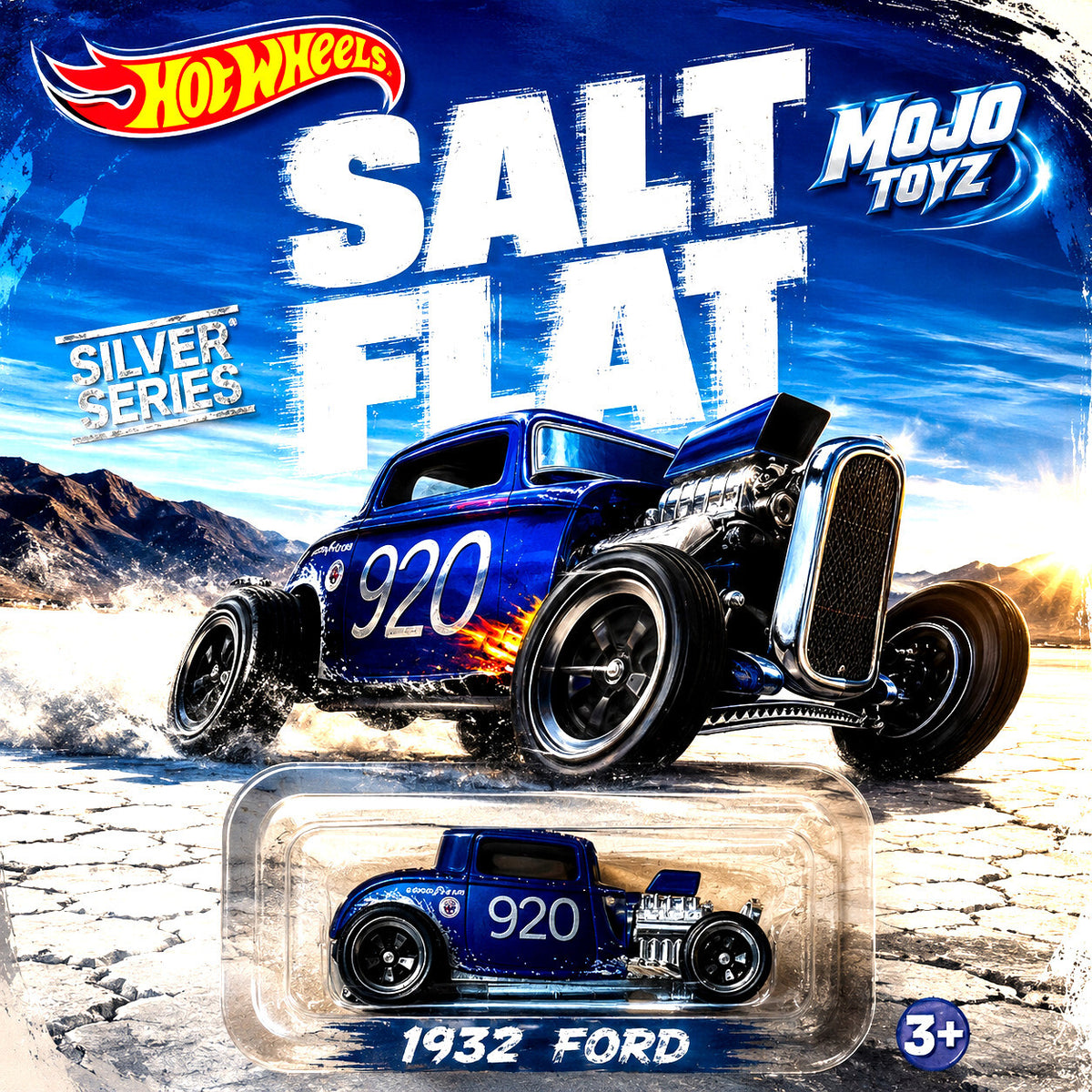 Hot Wheels Silver Series - Salt Flat Racers 4/5 1932 Ford (BBJBY84)