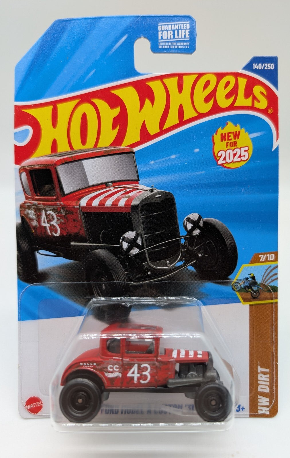 Hot Wheels - 2025 HW Dirt 7/10 Ford Model A Custom '31 140/250 (BBHYW24)