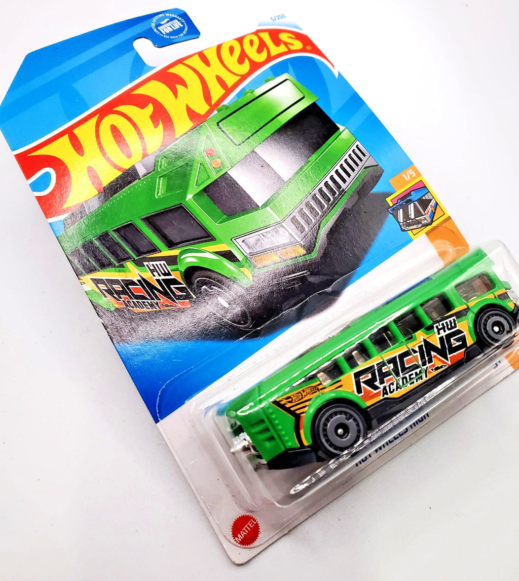 2024 Hot Wheels HW Racing Academy Bus NEW ON BLISTER !!!