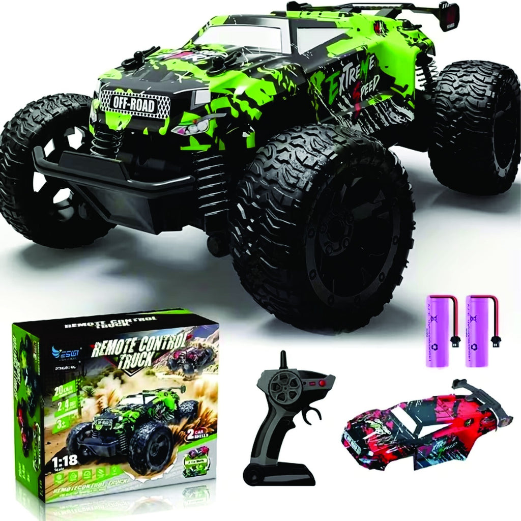 Storm Extreme 2.4GHz Dual-Drive Off Road All-Terrain RC / With Extra Red Body !!