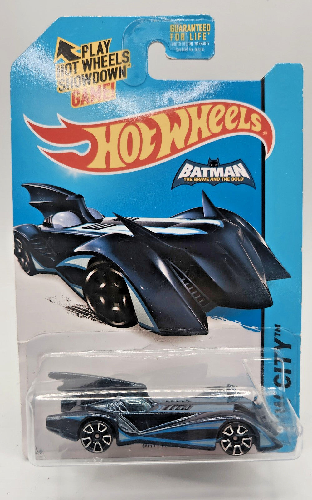 2015 Hot Wheels Batman The Brave and the Bold Batmobile New on Blister Card !!
