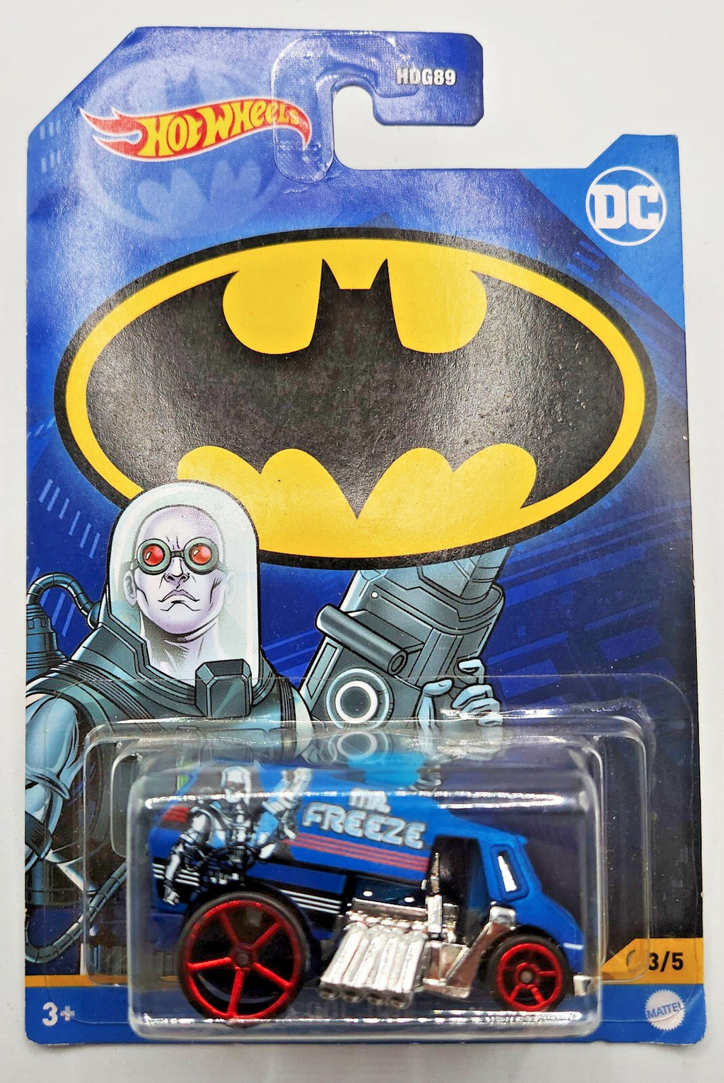 2022 Hot Wheels DC Batman Series #3 Cool-One Mr. Freeze NEW ON BLISTER CARD !!
