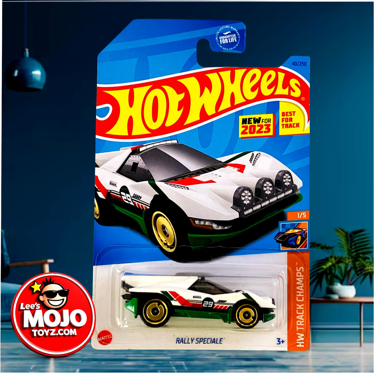 Hot Wheels Rally Speciale (2023 Series Recolor) NEW ON BLISTER !!