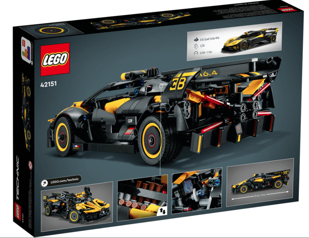 LEGO Technic Bugatti Bolide 42151 Brand New Sealed