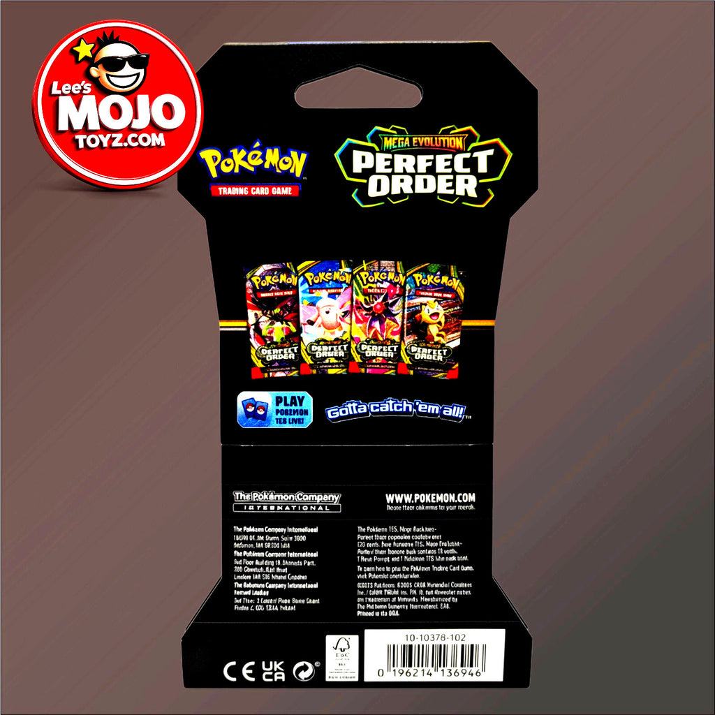 Pokémon Perfect Order "Meowth" TCG Booster Pack New Sealed FREE SHIPPING !!
