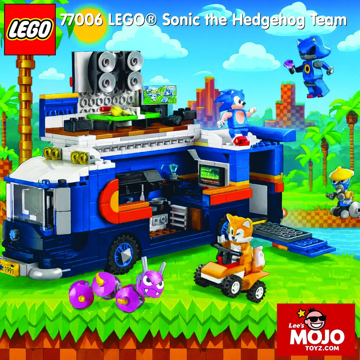 LEGO Sonic the Hedgehog Team Sonic Command Truck Complete Set (77006)