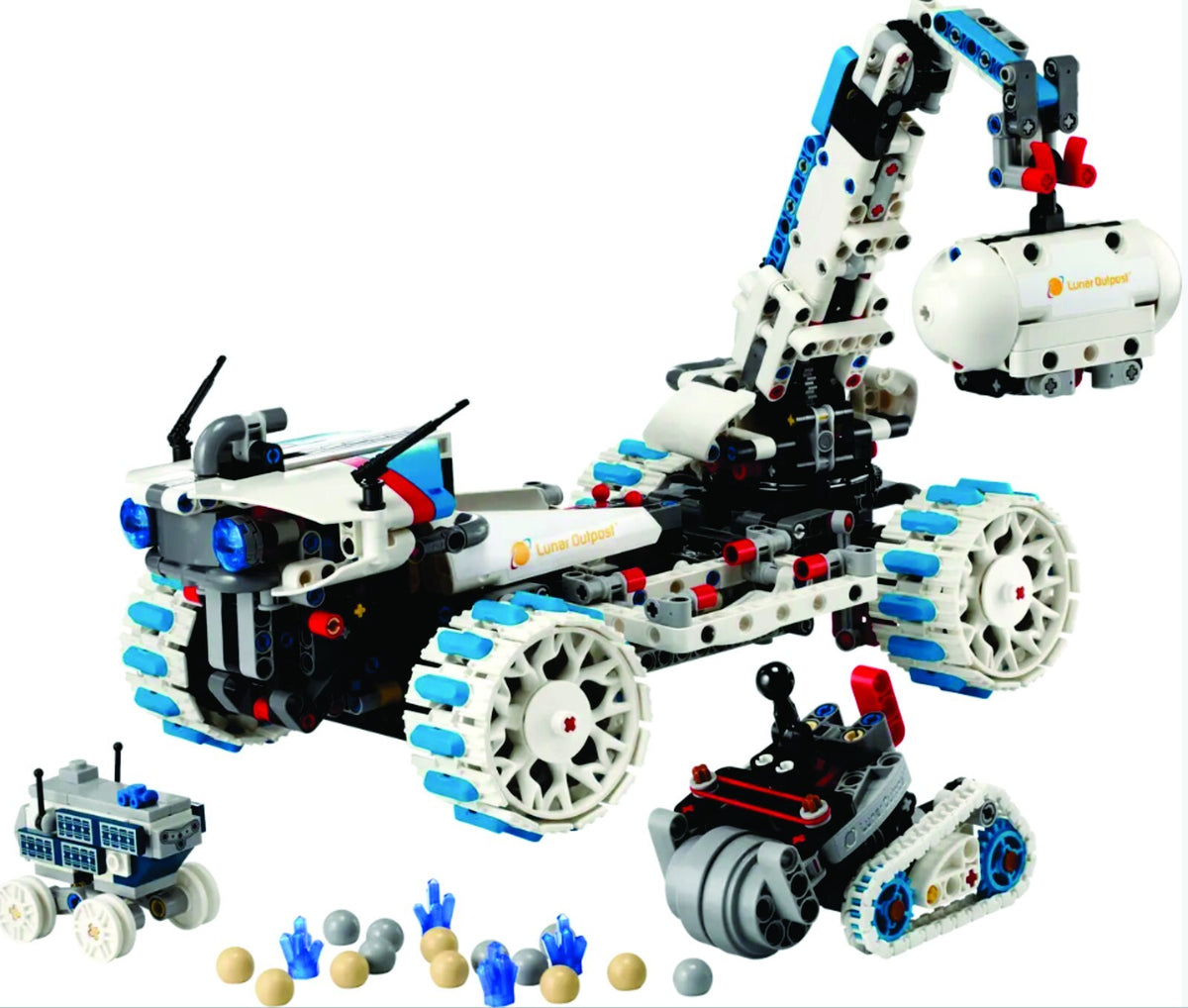 LEGO® Technic™ Lunar Outpost® Moon Rover Space Vehicle 42211 [New Toy] Brick