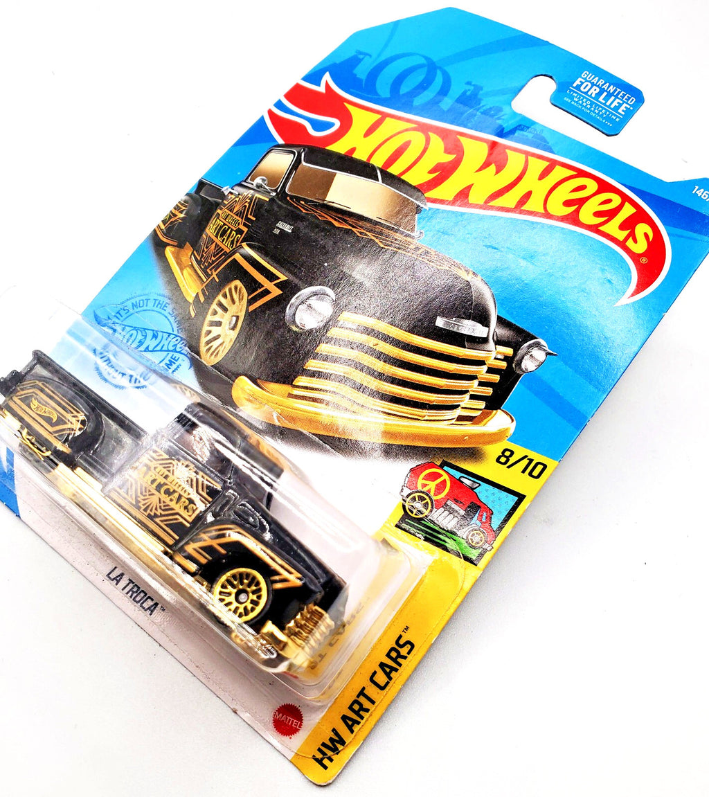 2020 Mattel HOT WHEELS " LA TROCA " HW ART CARS 8/10  146/250 New on Blister