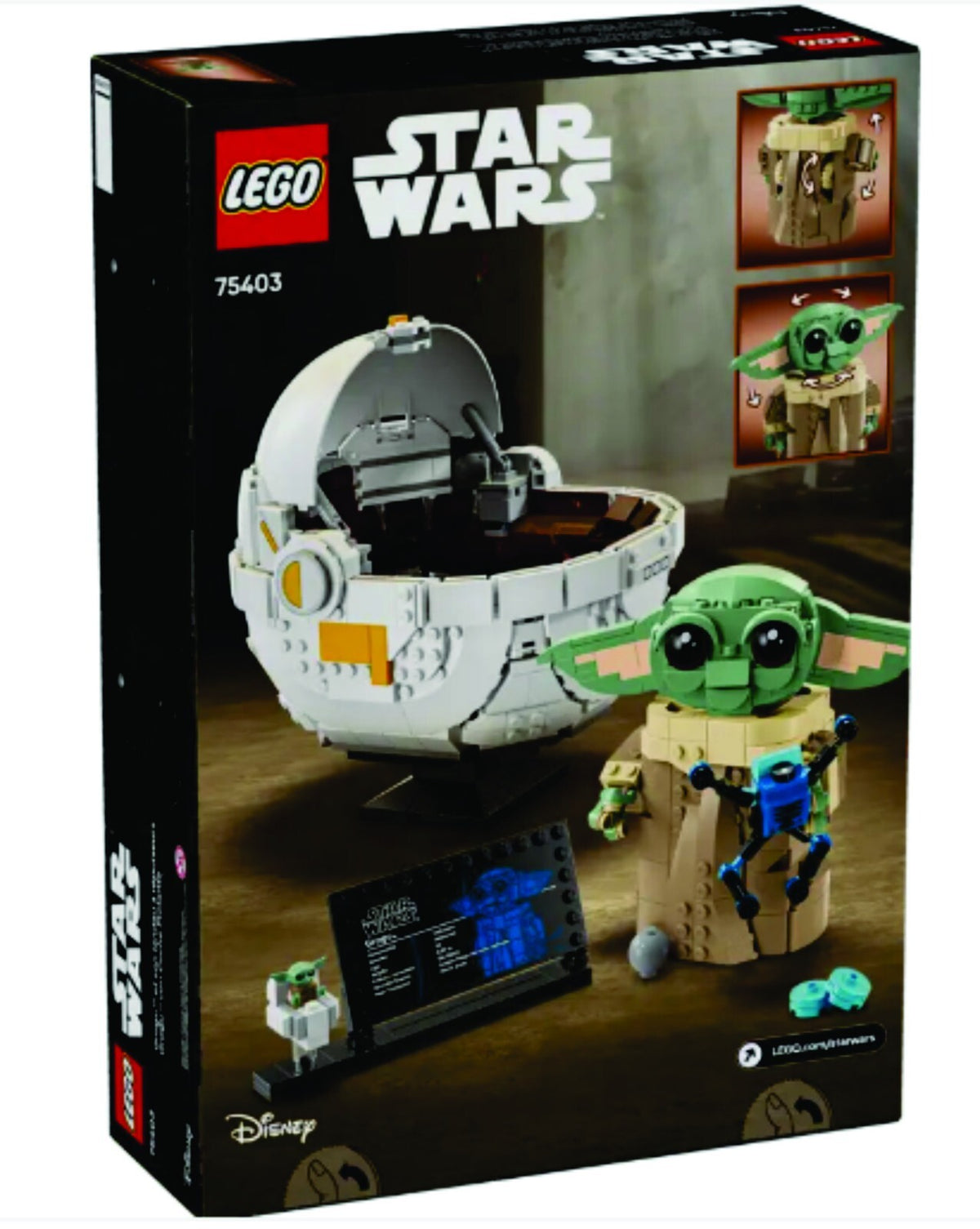EGO® Star Wars: Grogu with Hover Pram (75403)