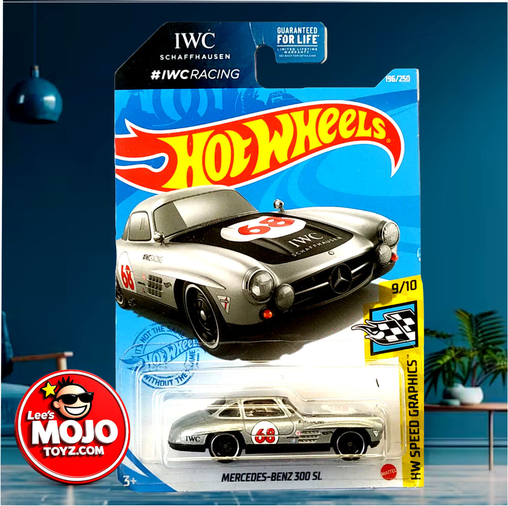 'Mercedes-Benz 300 SL - By #lWCRacing...2021 Hot Wheels NEW ON BLISTER !!