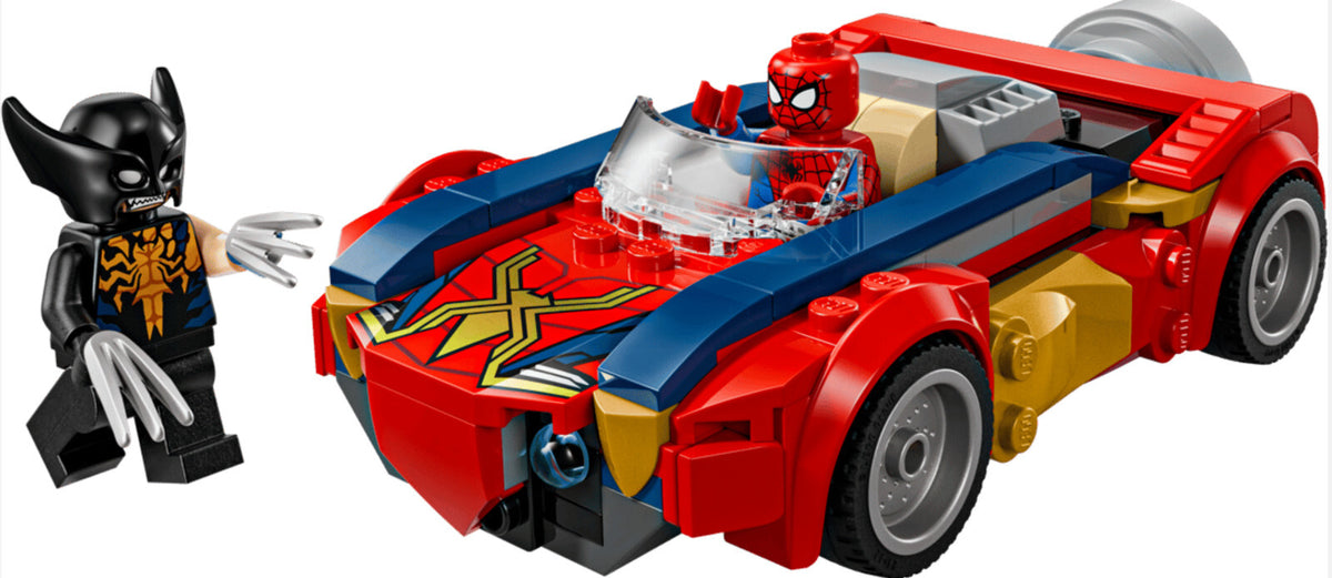 LEGO 76336 MARVEL Spider-Man Car vs. Venomized Wolverine BRAND NEW