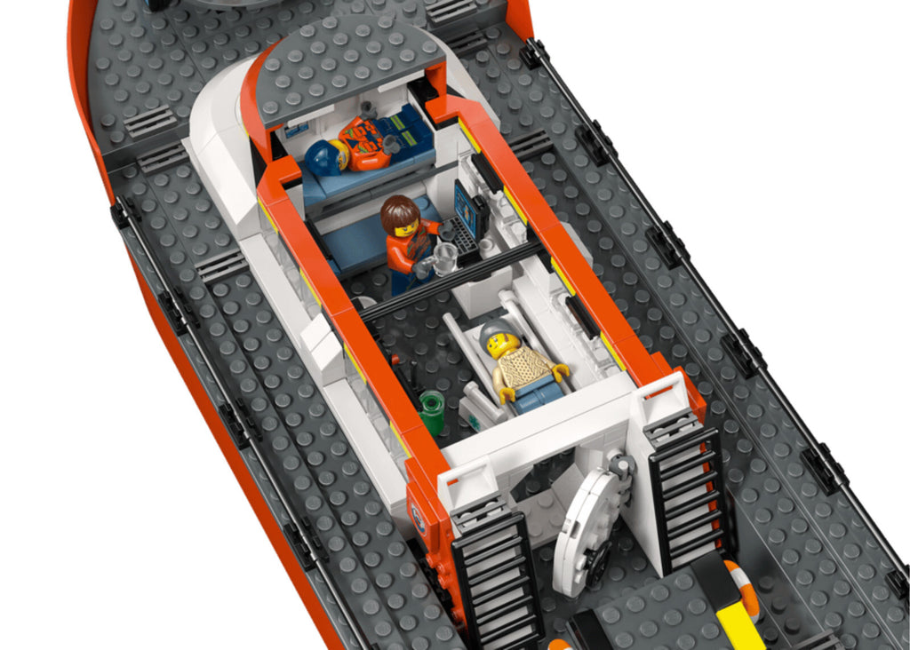 LEGO City 60504 Coast Guard Rescue Boat & Helicopter Official Set