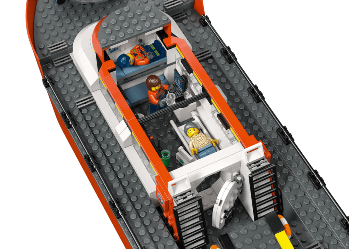 LEGO City 60504 Coast Guard Rescue Boat & Helicopter Official Set