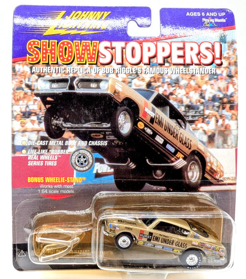 1998 Johnny Lightning SHOW STOPPERS Bob Riggle’s Hemi Under Glass 1:64