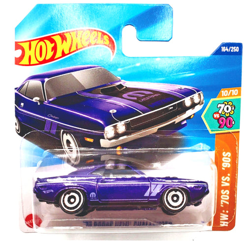 2025 Hot Wheels Dodge Hemi Challenger Purple -SHORT CARD New on Blister Card !!