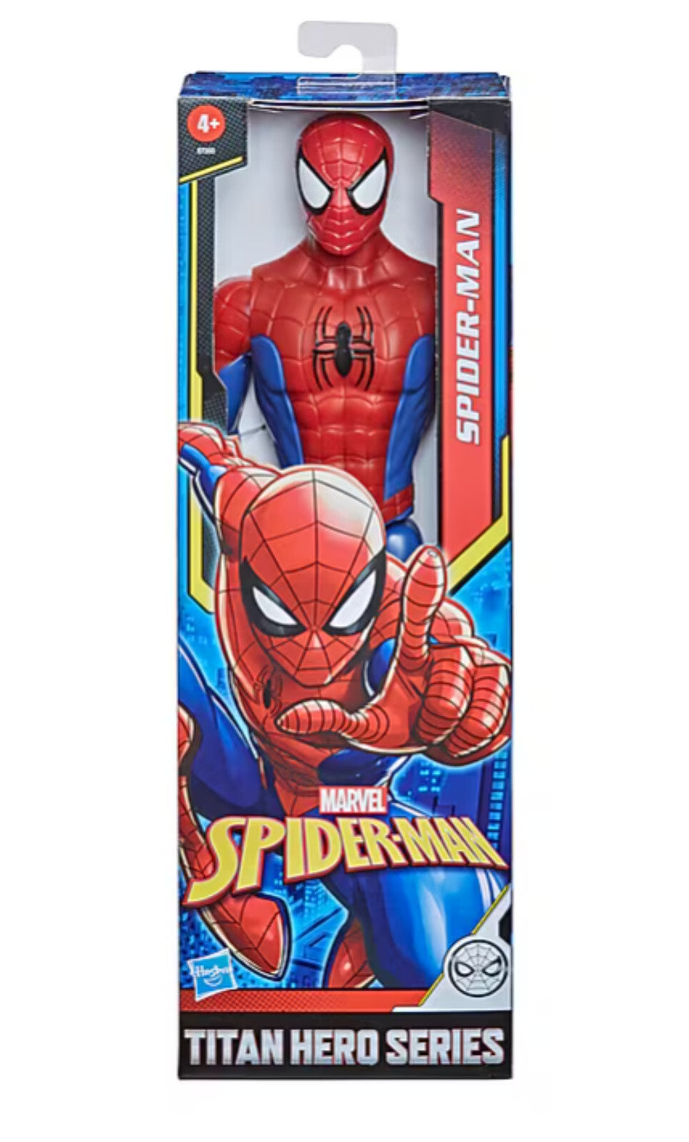 Hasbro Titan Hero Marvel Spider-Man Red/Blue Suit (2021) 12" FX Compatible E7333