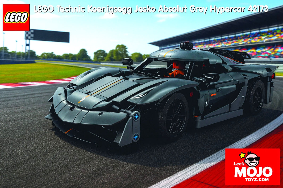 LEGO TECHNIC: Koenigsegg Jesko Absolut Gray Hypercar (42173)