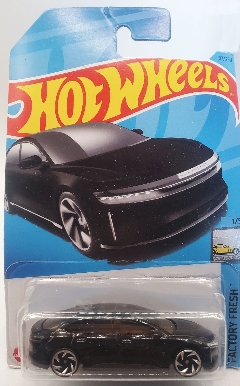 Hot Wheels Lucid Air Factory Fresh 1/5 97/250 New