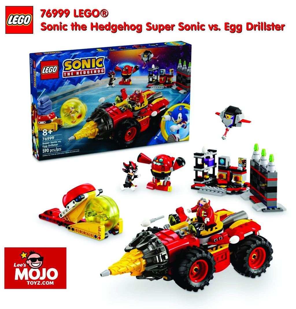 LEGO® Sonic the Hedgehog Super Sonic vs. Egg Drillster 76999 RETIRED