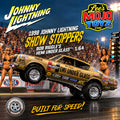 1998 Johnny Lightning SHOW STOPPERS Bob Riggle’s Hemi Under Glass 1:64