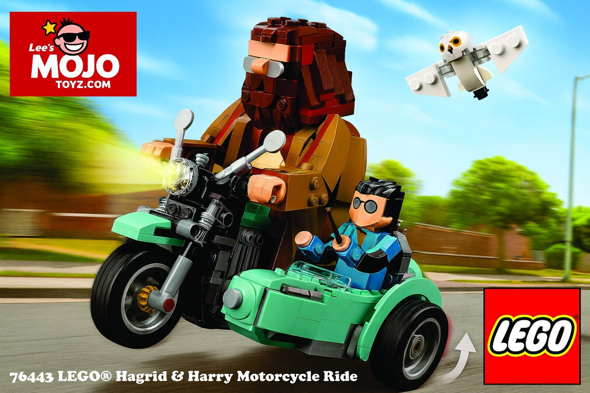LEGO Harry Potter Hagrid & Harry's Motorcycle Ride Building Toy 76443 NEW IN BOX