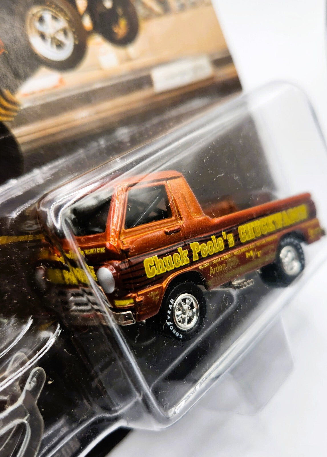 Johnny lightning Show Stoppers Chuck Poole's Chuckwagon 1/64 NEW ON BLISTER CARD