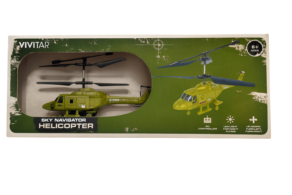Vivitar Sky Navigator Helicopter NEW IN BOX