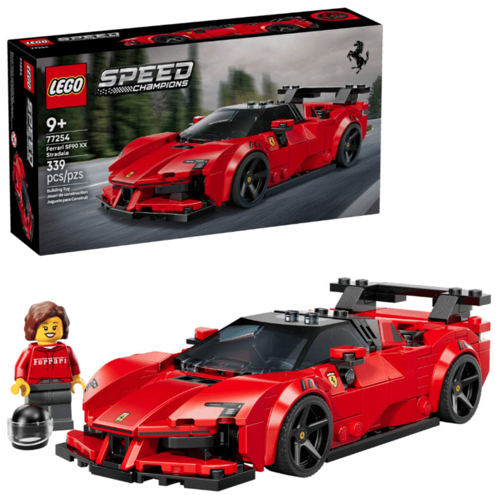 LEGO Speed Champions Ferrari SF90 XX Stradale Car 77254 Building Set 339 Pcs