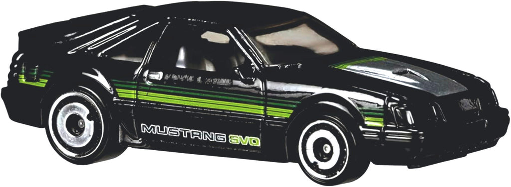 Hot Wheels '84 Mustang SVO Green / Black HW The '80s